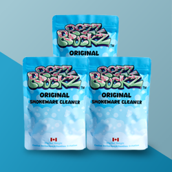 Rezz Rockz 3 pack glass bong cleaner and resin remover bundle